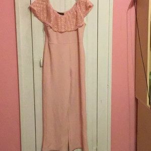 Light pink bodysuit size:XL.